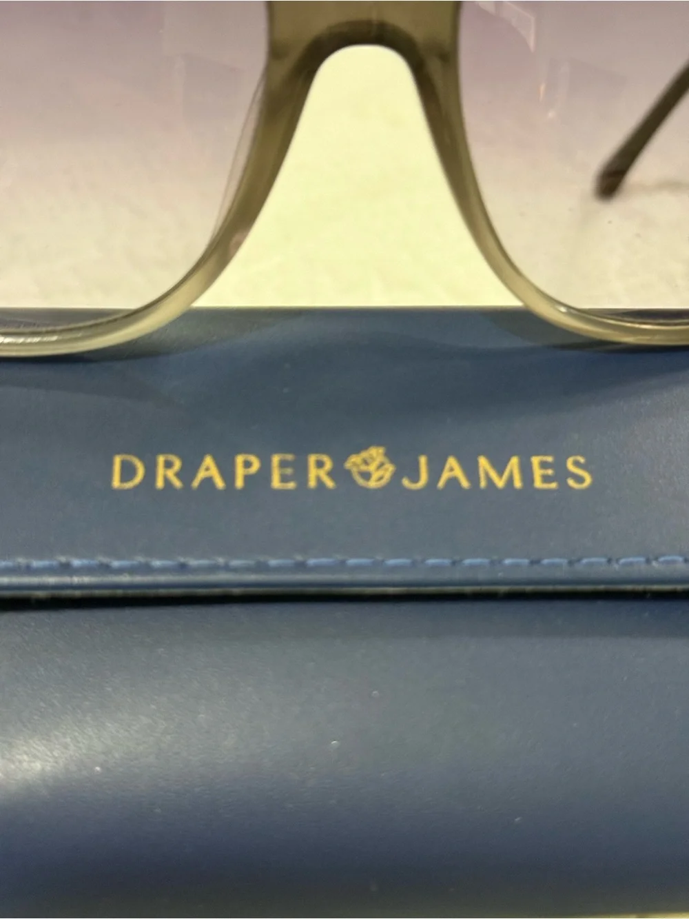 Draper James Gray Frame Sunglasses